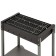 Bavarian grille, stainless steel 30 x 60 cm
