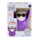 Figure Pudgy Penguins, in a purple jacket, with a letter board, 16.5 cm
