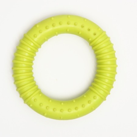 Chewing toy "piece of the sun", tpr, 8 cm, light green-1