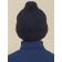 Children's hat, size 51-52, dark blue color