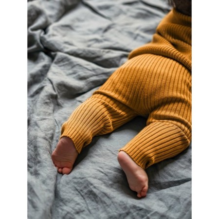 Pants Knitted children's amrobaby pure love comfy, height 92, mustard color-6