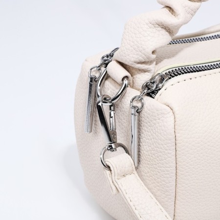 Baget bag with zipper, dairy color-4
