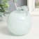Souvenir Glass in glassbreaker "Apple" h 90 mm white