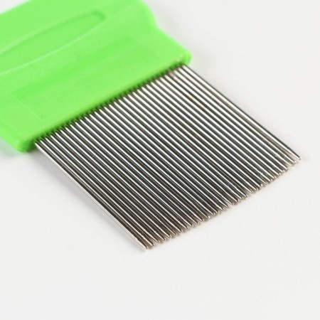 Comb-hats with long teeth, 8 x 5.5 cm, green-2