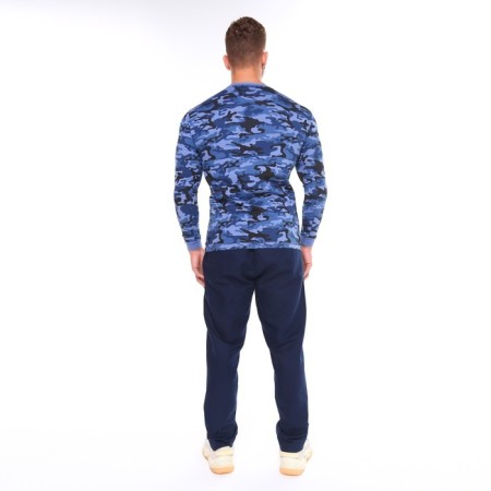 Male pants, color dark blue mix, size 56-4