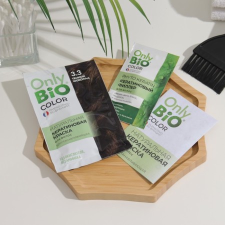 Hair dye Keratin Only Bio Color Dark Chocolate, 50 ml-1
