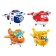 Super Wings Transformers Set “Jett, Paul, Donny, Sunny”, 4 subjects