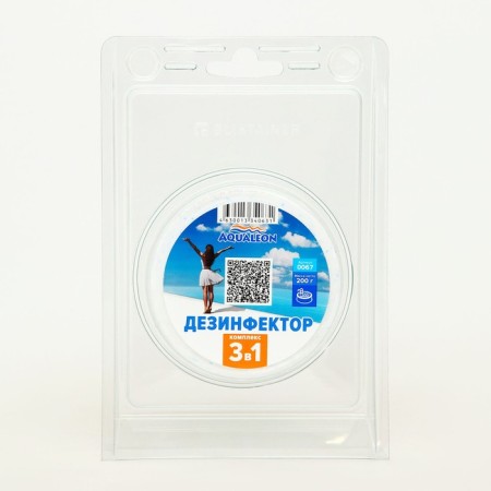 Slow stabilized chlorine Aqualeon, complex, 200 g, 1 pc.-5