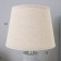 Table lamp "Roustic" 1he14 40W Black 22x22x36 cm Risalux