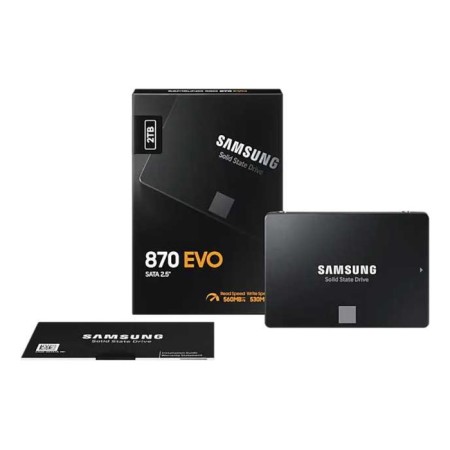 SSD Samsung Sata III 2TB MZ-77E2T0BW 870 EVO 2.5 "-7