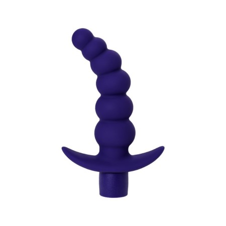 Anal vibrator Todo by Toyfa Dandy, moisture resistant, silicone, purple color, 13.5 cm, D 3.2 cm 7-1