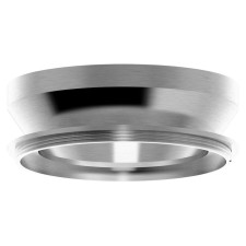 The rear block for the luminaire housing with the diameter of the hole D85mm ambrella like, Diy Spot, N8904, the color of the silver polished