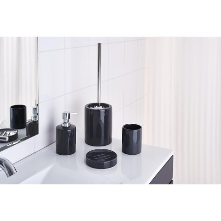 Lidia toilet brush, black color-1