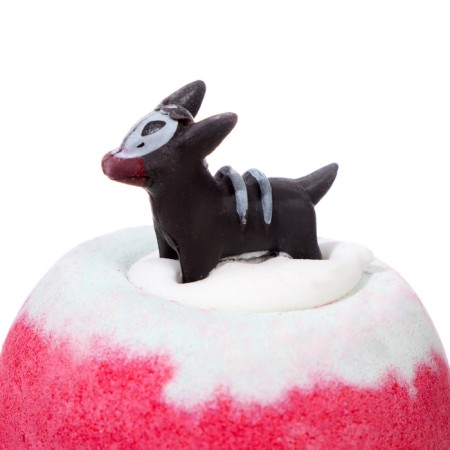 Children's bomb for a bath, red, with a toy, mix, 100 g-3