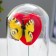 Network Sobel "Butterfly and Swans" LED from batteries LR44 8x8x19 cm Risalux