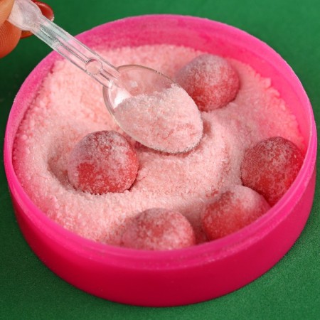 Chewing gum "benefits and pleasure" with acidic powder, taste: strawberries, watermelon, stake, 15 g.-2