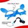 Board game "Draw your nose", 2-4 players, 5+