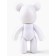 Diamond mosaic on a figure with a full filling “Pearl Bear with rhinestones”, white