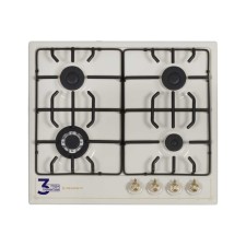 Hon surface Delvento V60V41O100, gas, 4 burners, beige