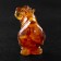 Souvenir "Hippo", amber