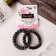 Hair elastic band "Spring" (set 2 pcs) drawing, mix