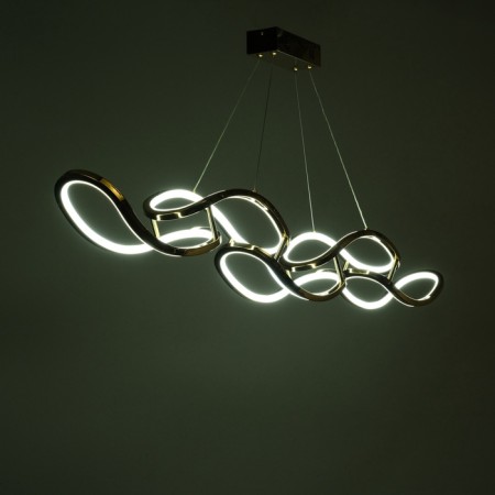 Lamp with PDD "Jenny" LED 80W 3000-6000k gold 140x18.5x12-112 cm-3