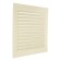 Ventilation grate Zein Lux RM303sk, 300 x 300 mm, with a grid, metal, clone bone