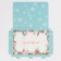 Box for Capcake "Watercolor", 23 x 16 x 11.5 cm, New Year