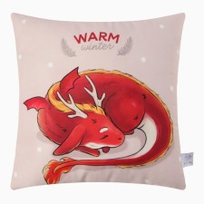 Pillow Ethel Warm Winter 40x40 cm, 100% p/e, velor