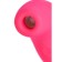 Vacuum-wave stimulator of the Satiffyer Magnetic Deep Pulse clitoris, 11 cm, silicone, pink color