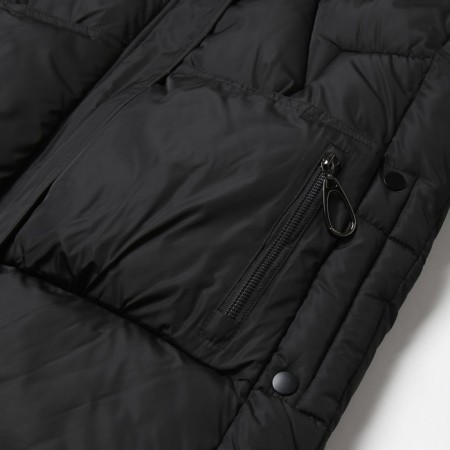 Women's winter jacket, black color, size 48-3