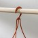 Cashpo Street for flowers suspended "Julia", 8 l, brown color