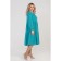 Female dress, size 54, turquoise color