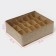 Organizer for storing linen of the Dolyan "Points", 18 cells, 35 × 30 × 12 cm, beige color