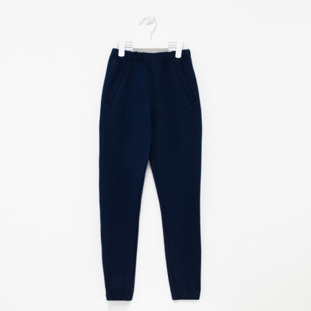 Baby trousers, dark blue color, height 128 cm