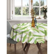 The tablecloth “Little gestures”, round, Saten, D = 150 cm