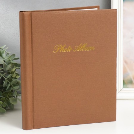 Photo album magnetic on 20 sheets "Classic" Brown 24x28.5x2.5 cm