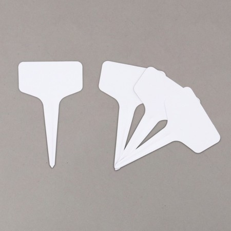 Garden signs for marking, 10 cm, set 20 pcs., Plastic, color mix, Greengo