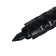 Holder for pencils KOH-I-NOOR 5301, plastic with a barrel, l = 120 mm, d = 4.5-5.6 mm, black