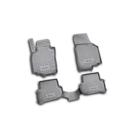 Rugs in the Skoda Yeti Salon 03/2009-2016, 4 pcs. (polyurethane)