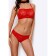 Women's bracket, size 75c, red color