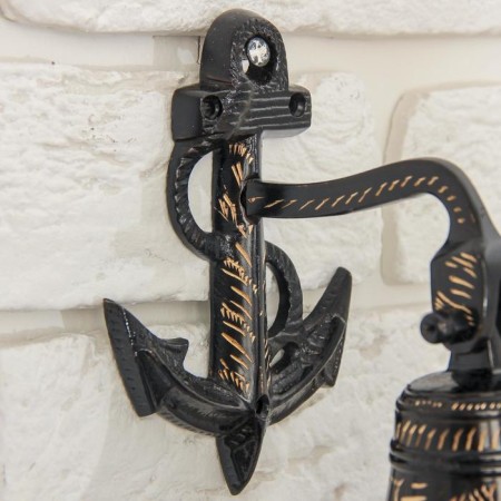 Rynda "Bell with anchor" brass16x11x8 cm-5