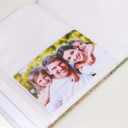 Photo album for 200 photos 10x15 cm, plastic. Sheets "Sweet KitTens" black kitten-3