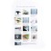 Walls Wall Interior, 3D "Clermont", silent, sticker, large, D-120 cm