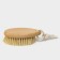 Dry massage brush, natural tampico fiber, 112 bundles