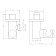 Shower holder ESKO SH805 Black, withdraw, ABS plastic, rotary, black