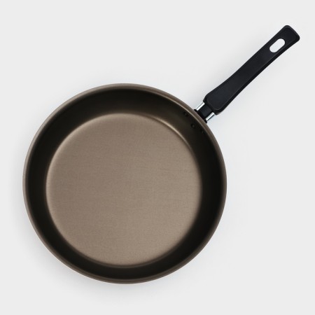 Pan “Classic Atlas”, D = 26 cm, plastic handle, glass cover, anti -stick coating, black color-3