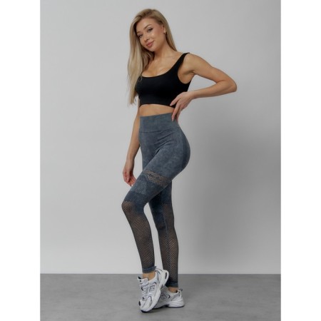 Femic fitness legins, size 42, dark gray color-8