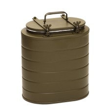Army metallic thermos, 12 l