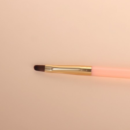 A set of makeup brushes, 3 objects, pink color-3